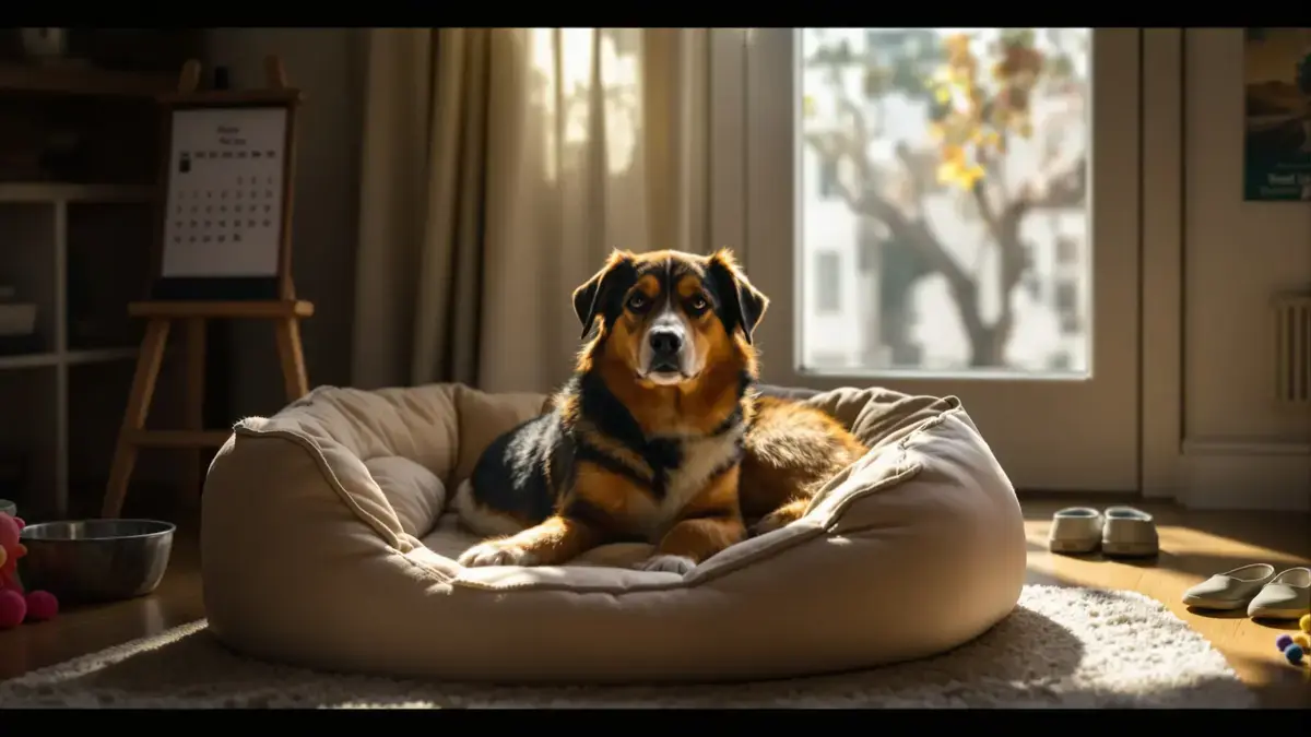 Wat gebeurt er echt de hele dag met uw hond als u aan het werk bent?