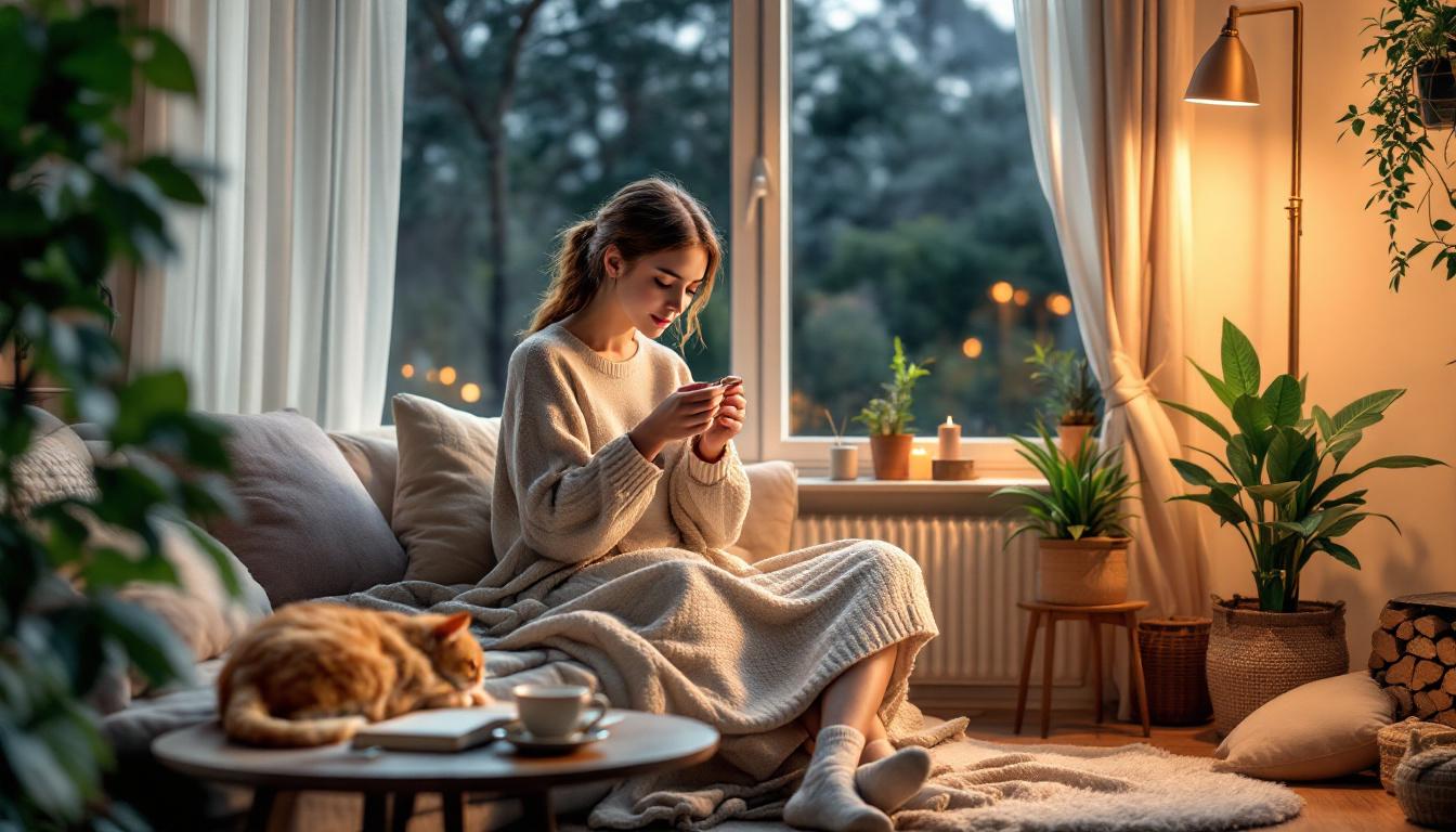 ontdek hoe deze eenvoudige avondroutine de kamertemperatuur met 2 °c verhoogt zonder gebruik van verwarming, voor een warmere en gezellige sfeer thuis.