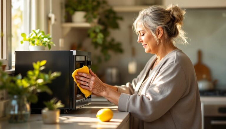 ontdek de eenvoudige truc met twee citroenen die uw magnetron moeiteloos schoonmaakt en weer als nieuw doet aanvoelen.
