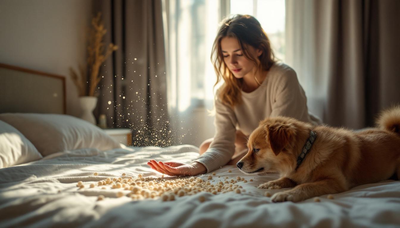 ontdek wat kleine bolletjes in uw bed betekenen en leer welke stappen u kunt nemen om het probleem aan te pakken.