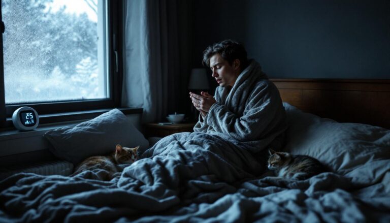 ontdek waarom het belangrijk is om de temperatuur in uw slaapkamer boven een bepaalde grens te houden om deze winter gezonder te blijven en sneller ziek worden te voorkomen.
