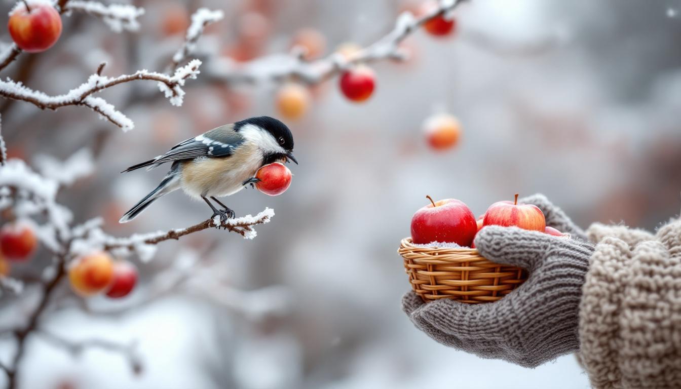 ontdek hoe u in januari een zwartkop in uw tuin kunt lokken met deze specifieke vrucht en geniet van zijn aanwezigheid dichtbij huis.