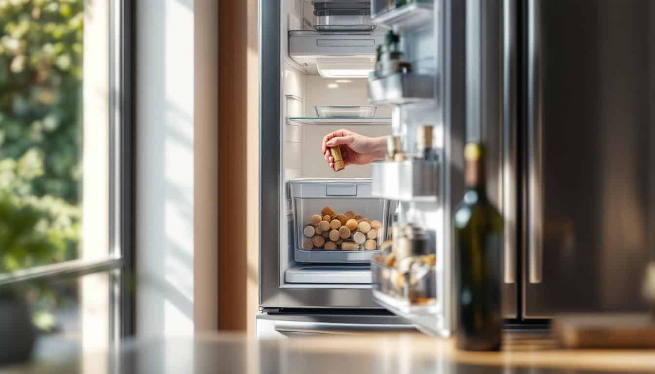 ontdek de verrassende kurk-truc voor in de koelkast die steeds meer huishoudens gebruiken om voedsel langer vers te houden.